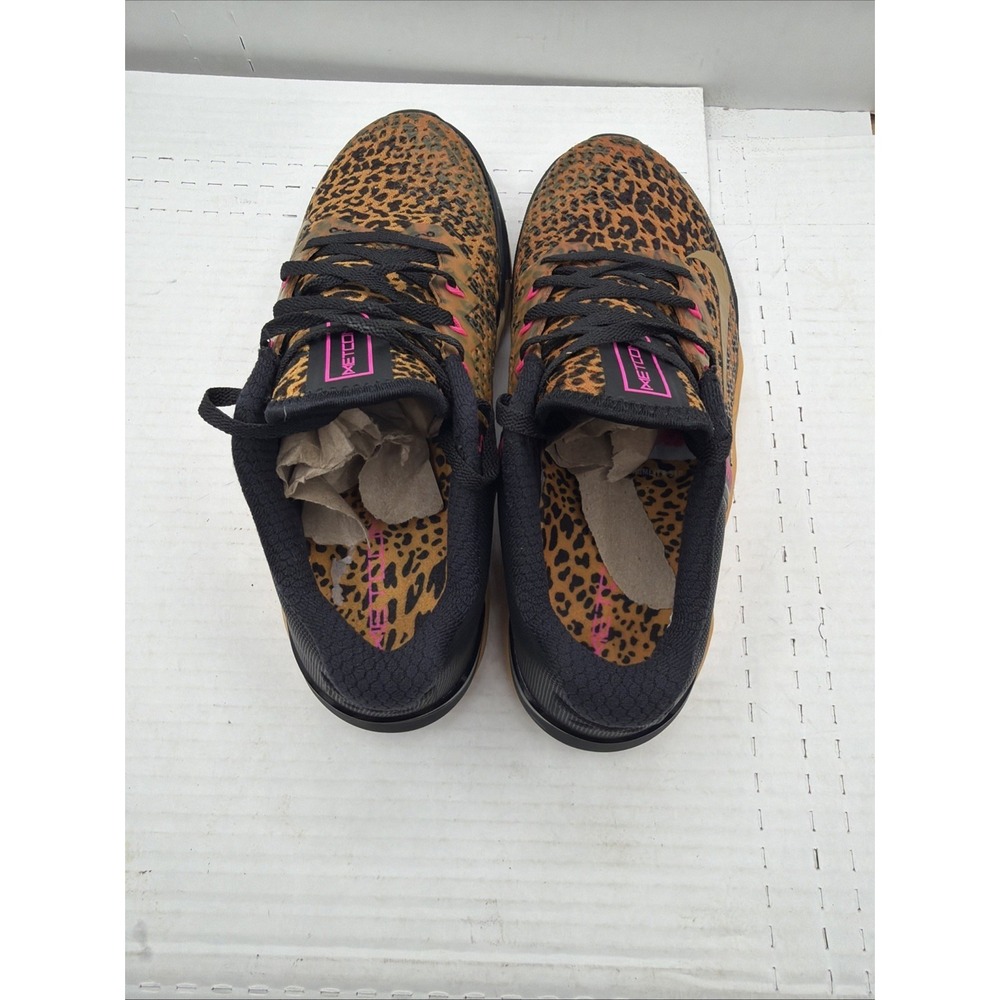 Nike Metcon 6 Women Size 7 AT3160-096 Leopard Cheetah Print Training Shoes - Picture 12 of 16